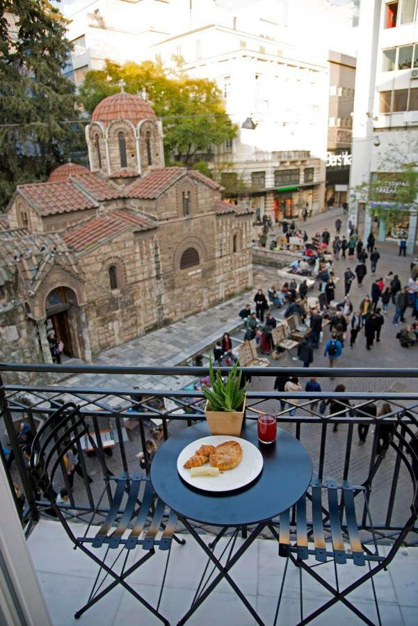 Four Streets Athens - Luxury Suites Apartments In Atene Esterno foto